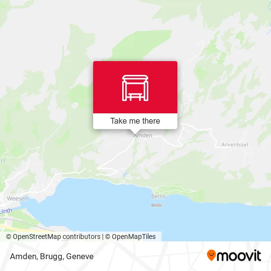 Amden, Brugg map