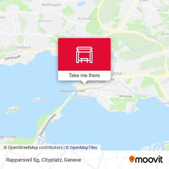 Rapperswil Sg, Cityplatz map