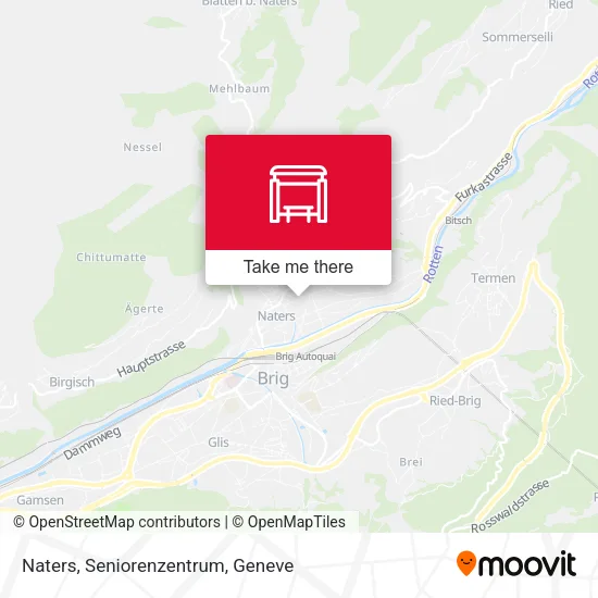 Naters, Seniorenzentrum map