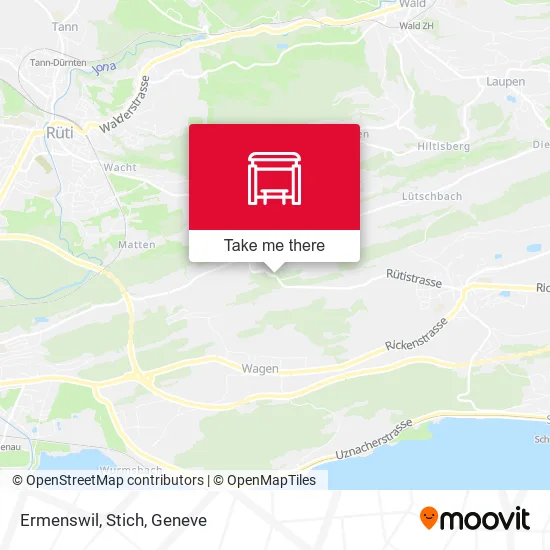 Ermenswil, Stich map