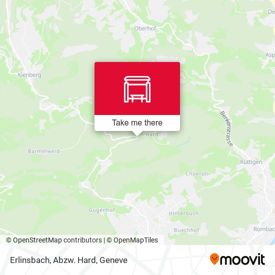 Erlinsbach, Abzw. Hard map