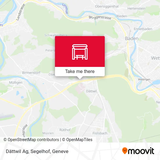 Dättwil Ag, Segelhof map