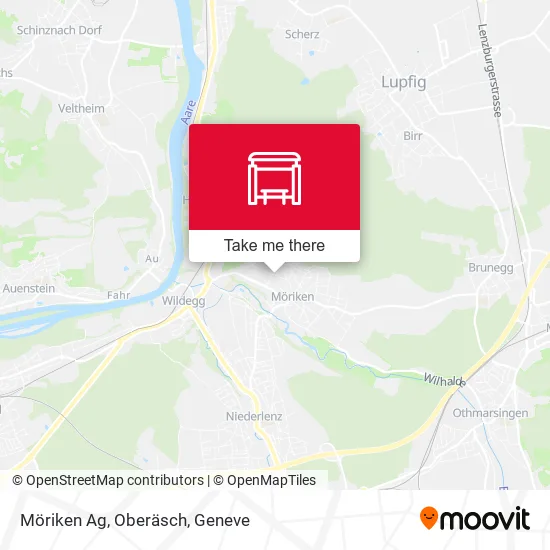 Möriken Ag, Oberäsch map