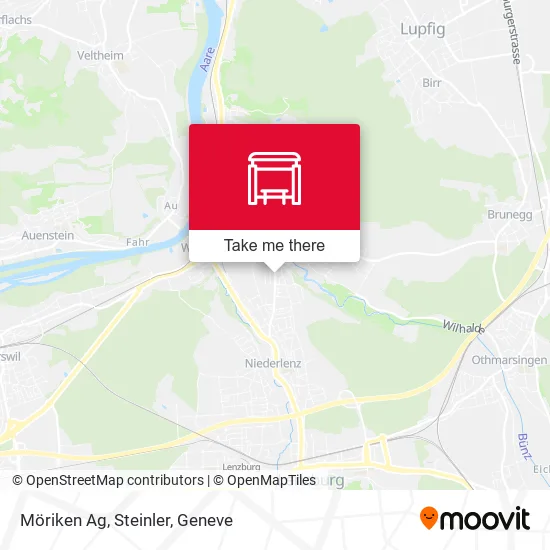 Möriken Ag, Steinler map