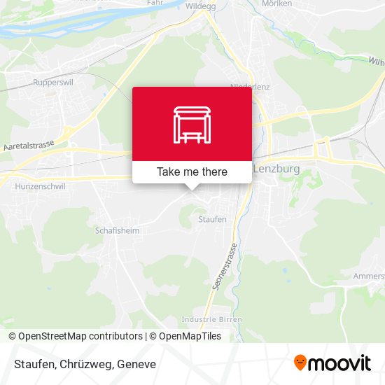 Staufen, Chrüzweg map