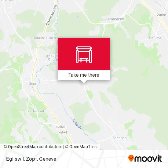 Egliswil, Zopf map