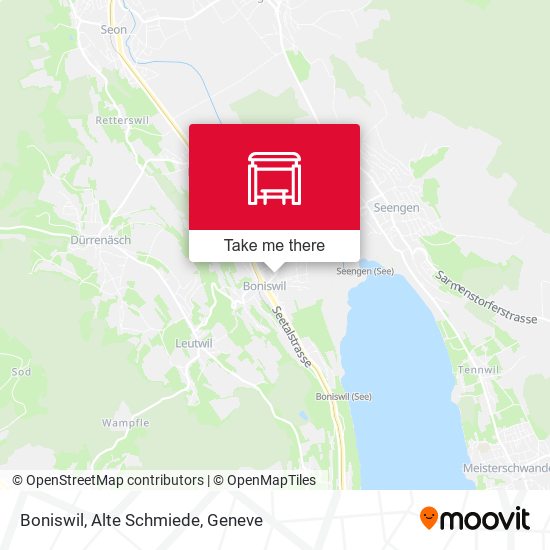 Boniswil, Alte Schmiede map