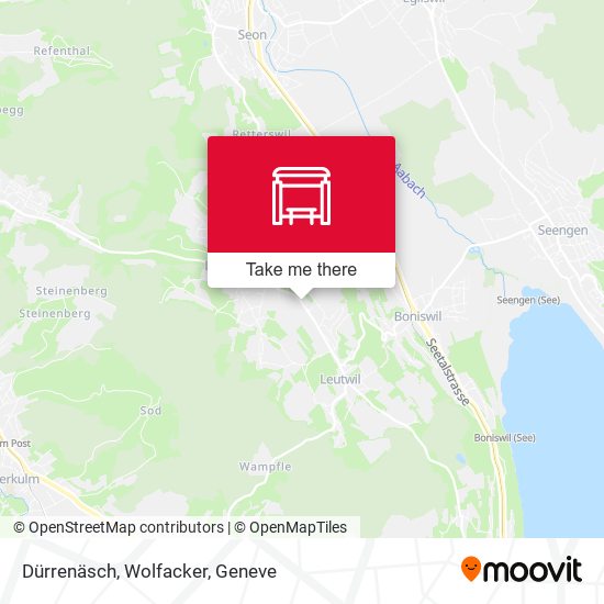 Dürrenäsch, Wolfacker map