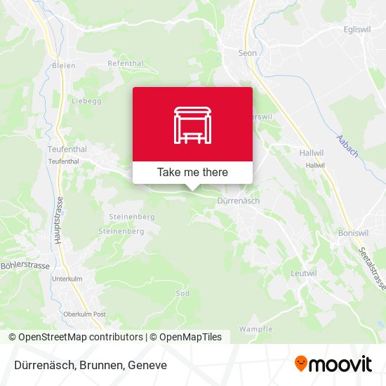 Dürrenäsch, Brunnen map