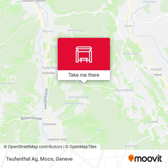 Teufenthal Ag, Moos map