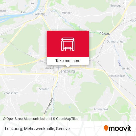 Lenzburg, Mehrzweckhalle map