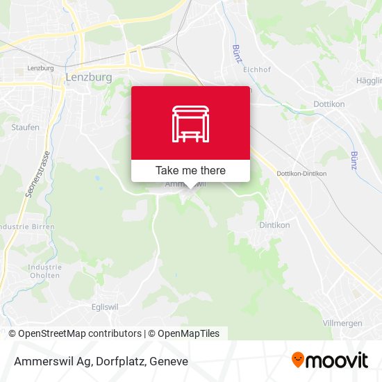 Ammerswil Ag, Dorfplatz map
