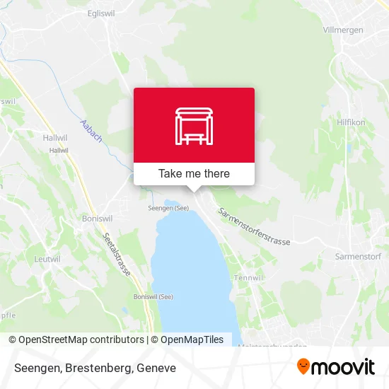 Seengen, Brestenberg map