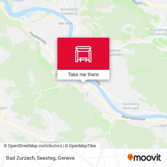 Bad Zurzach, Seesteg map