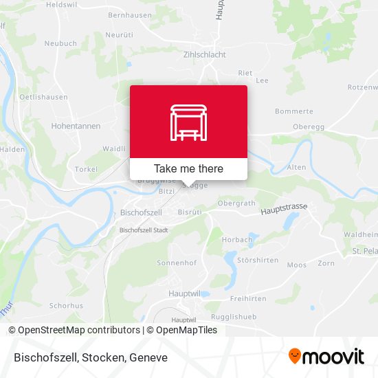 Bischofszell, Stocken map