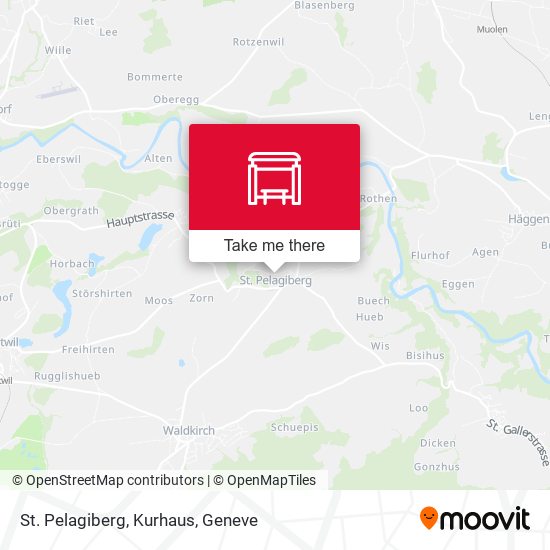 St. Pelagiberg, Kurhaus map