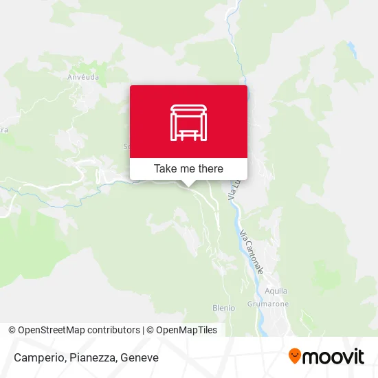 Camperio, Pianezza map