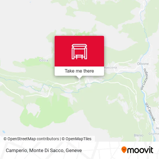 Camperio, Monte Di Sacco map