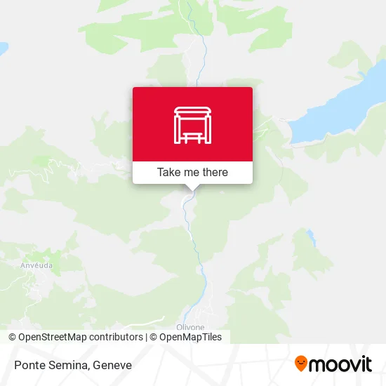 Ponte Semina map