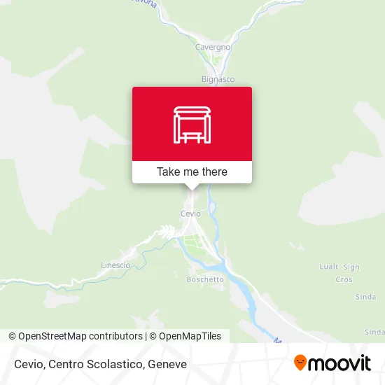 Cevio, Centro Scolastico map