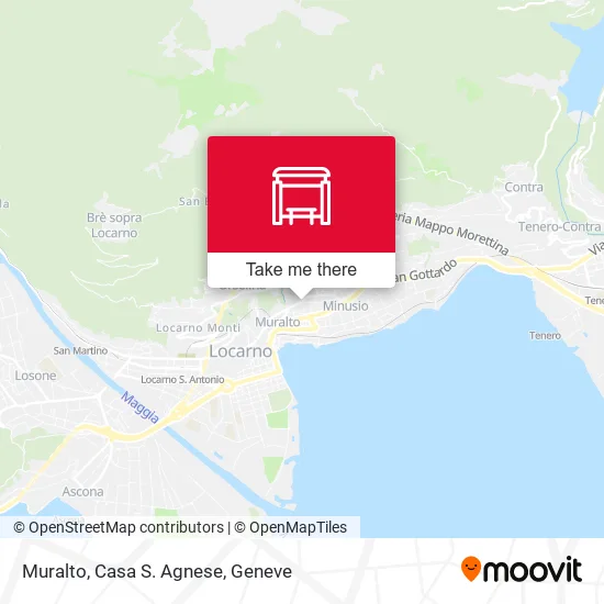 Muralto, Casa S. Agnese map