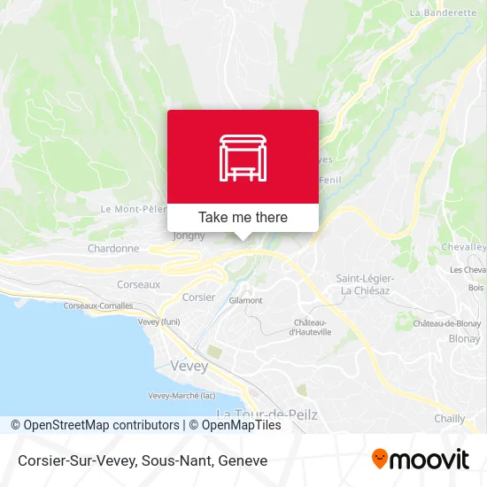 Corsier-Sur-Vevey, Sous-Nant map