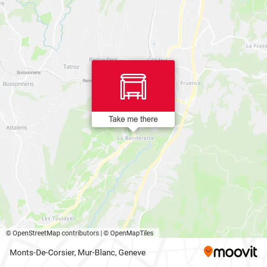 Monts-De-Corsier, Mur-Blanc map