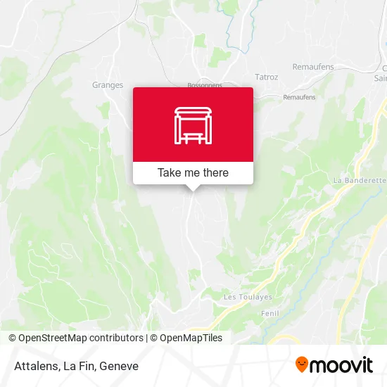 Attalens, La Fin map