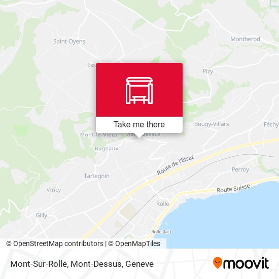 Mont-Sur-Rolle, Mont-Dessus map