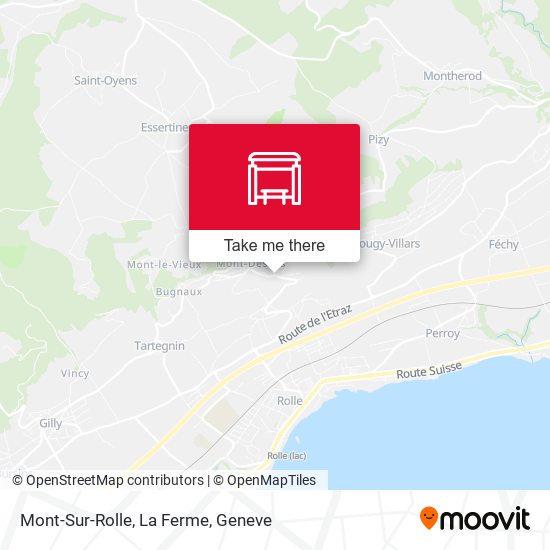 Mont-Sur-Rolle, La Ferme map