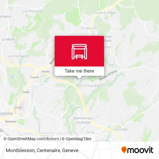 Montblesson, Centenaire map