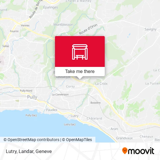 Lutry, Landar plan