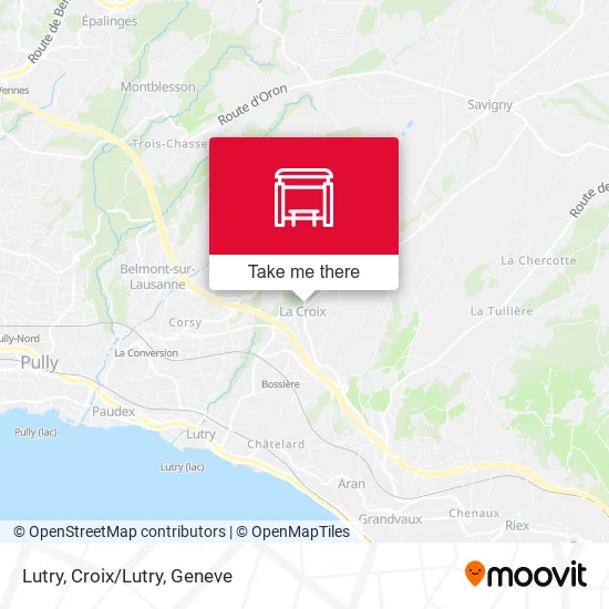 Lutry, Croix/Lutry plan