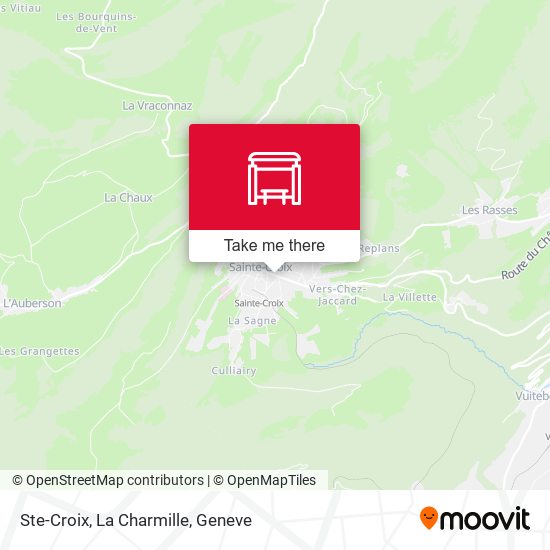 Ste-Croix, La Charmille map