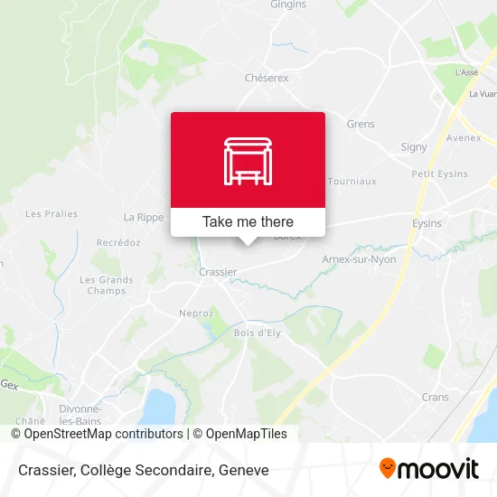 Crassier, Collège Secondaire map