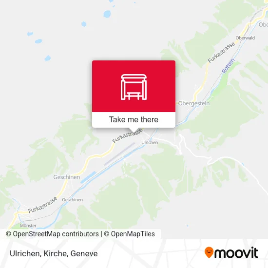 Ulrichen, Kirche map