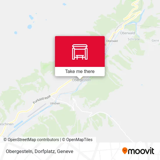 Obergesteln, Dorfplatz map