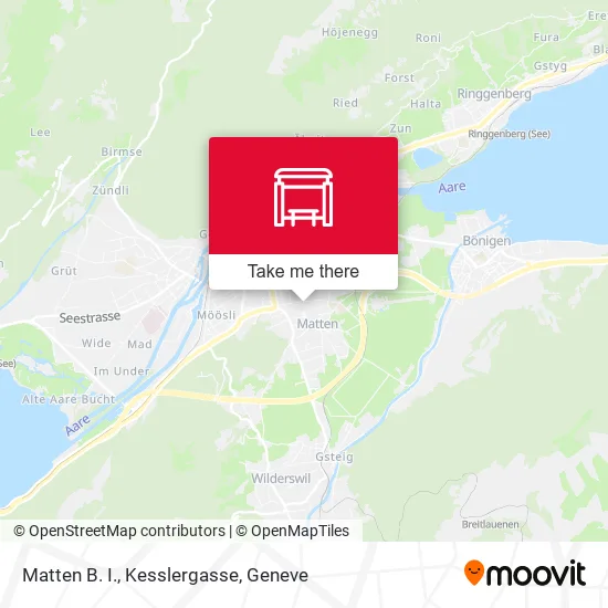 Matten B. I., Kesslergasse map
