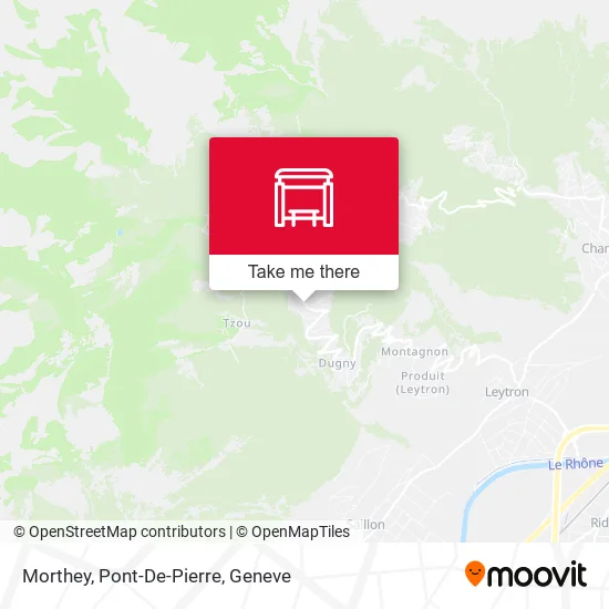 Morthey, Pont-De-Pierre plan
