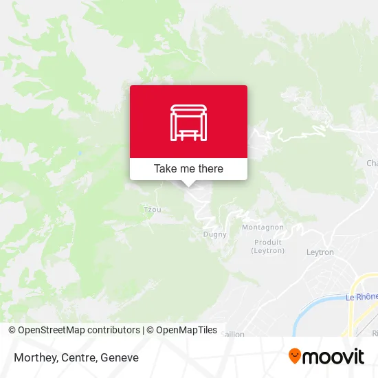 Morthey, Centre plan