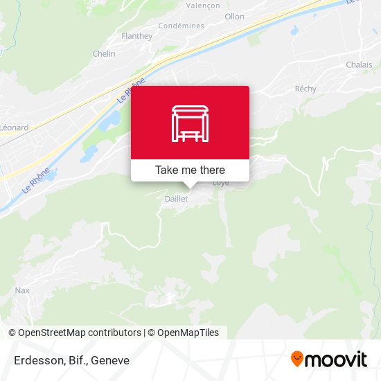 Erdesson, Bif. map