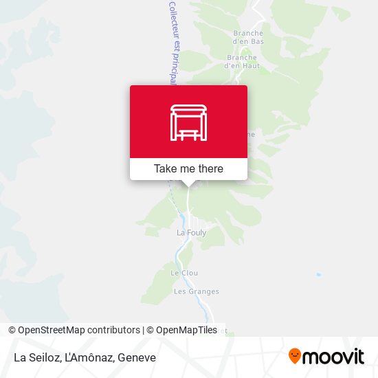 La Seiloz, L'Amônaz map