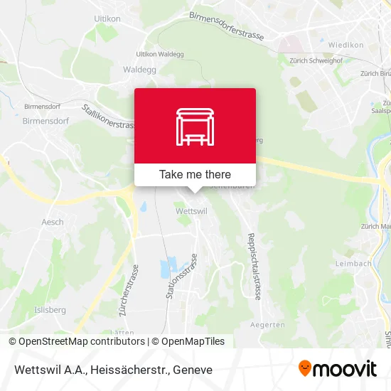 Wettswil A.A., Heissächerstr. map