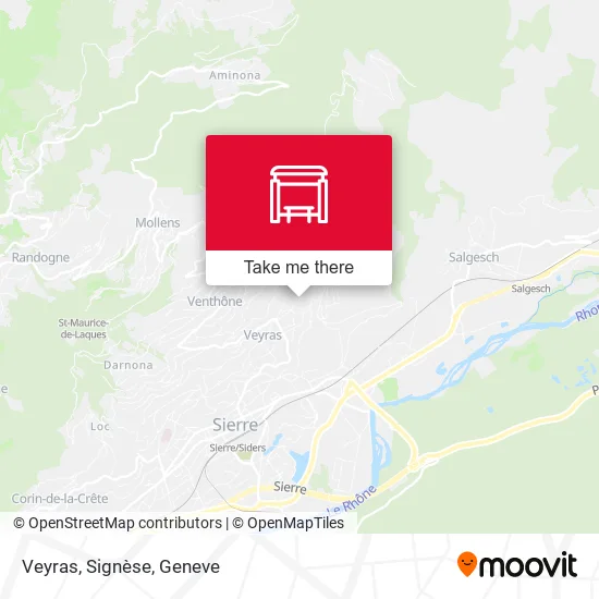 Veyras, Signèse map