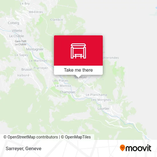 Sarreyer map