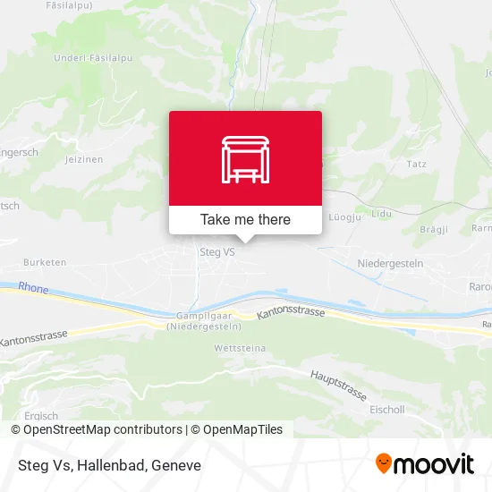 Steg Vs, Hallenbad map