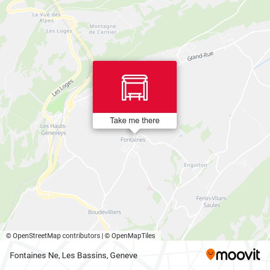 Fontaines Ne, Les Bassins map
