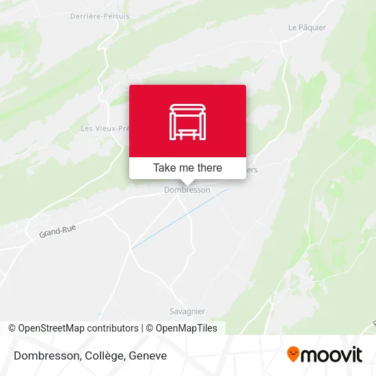 Dombresson, Collège map