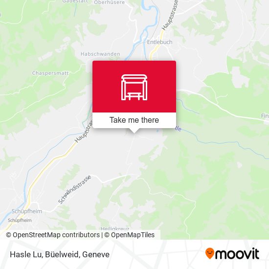 Hasle Lu, Büelweid map