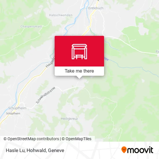 Hasle Lu, Hohwald map